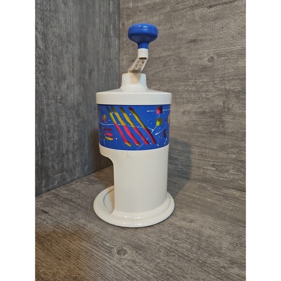 Vintage Manual Sno Cone Maker Nostalgia Back to Basics Shaver Shaved Ice - Picture 2 of 7